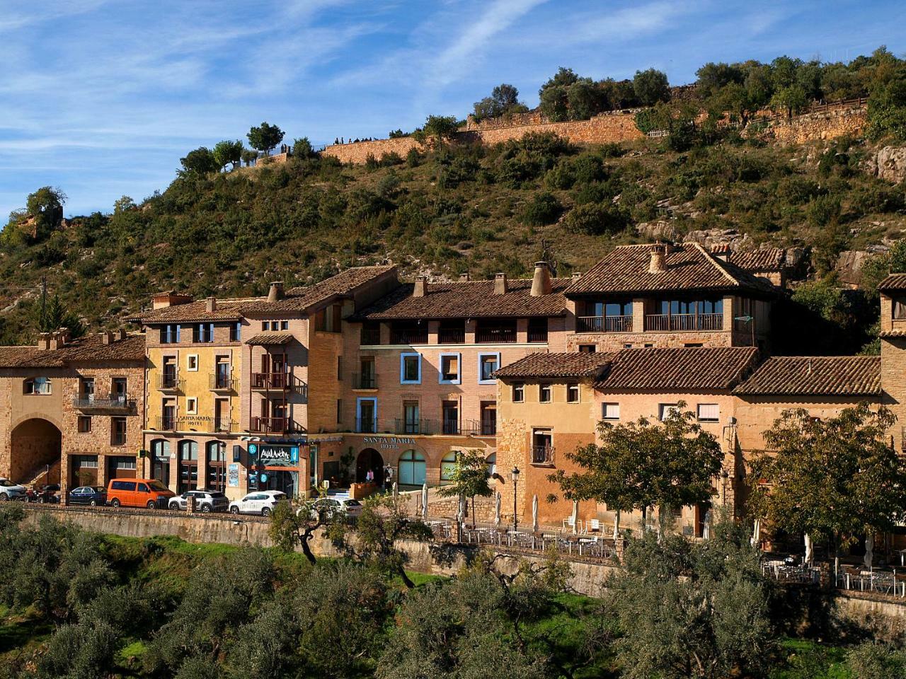 Hotel Santa Maria De Alquézar Kültér fotó